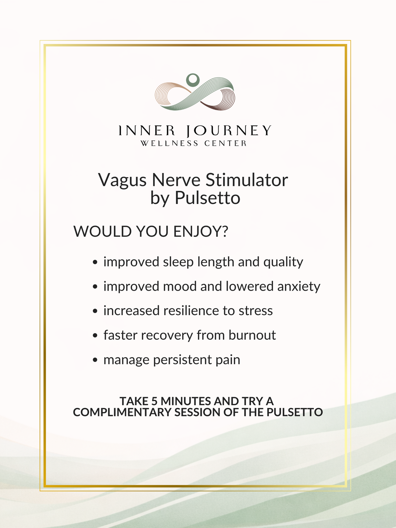 Vagus Nerve Stimulator Flyer